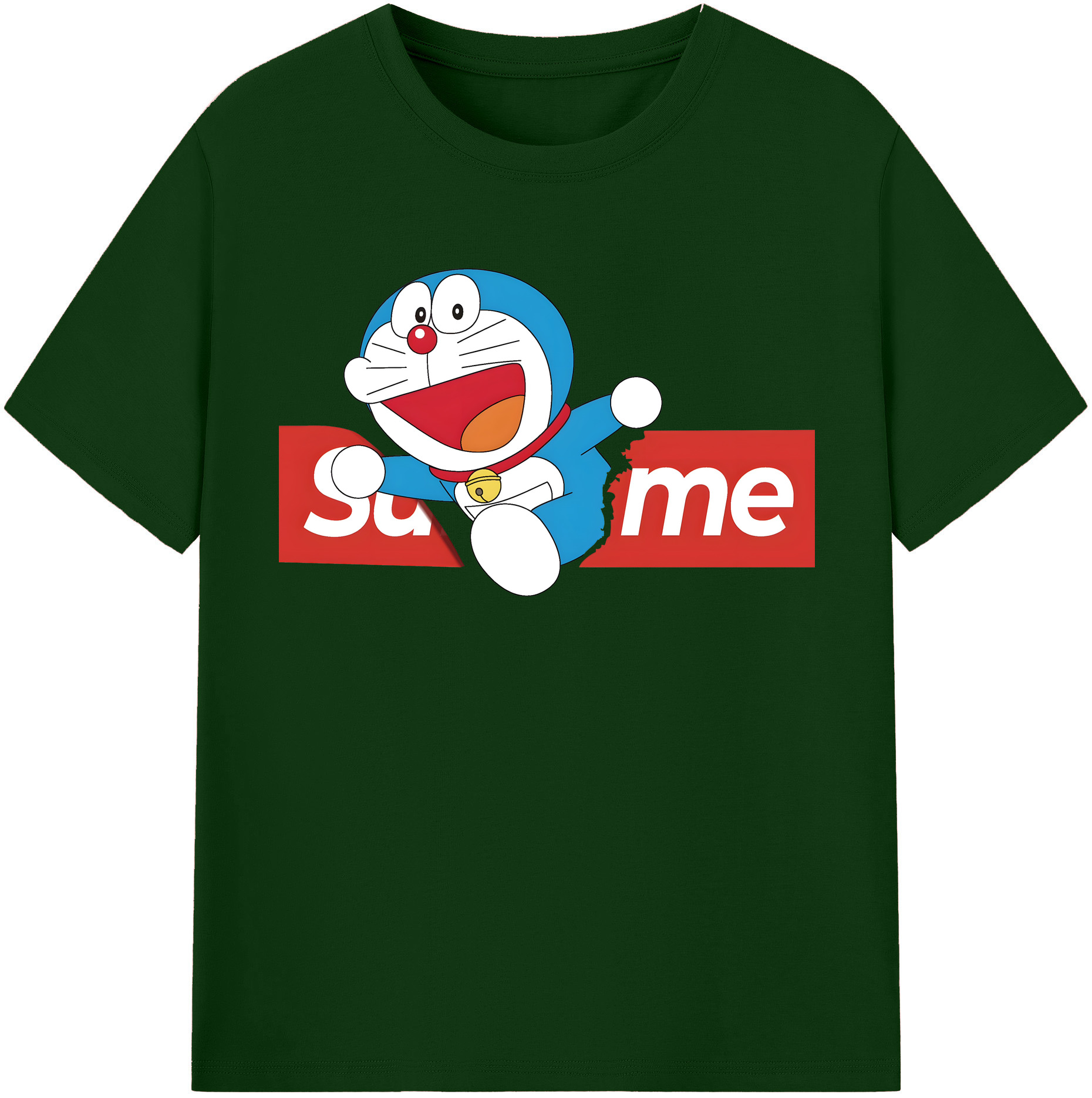 （画像用） ドラえもん Doraemon 綿100％半袖Tシャツ（フロントプリント）